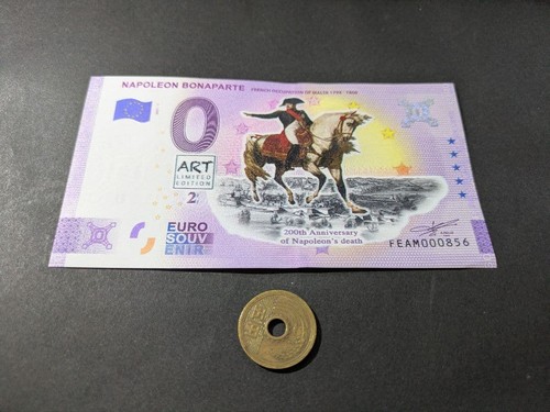Banconota malta zero - malta, 2021
