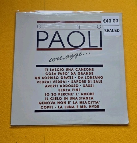 Gino paoli ieri - gino, oggi...