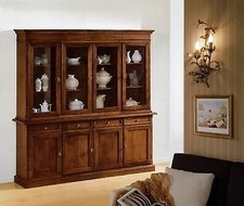 MOBILE CREDENZA VETRINA 4 ANTE ARTE POVERA