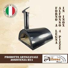 Forno a legna ALFONSO 4 PIZZE