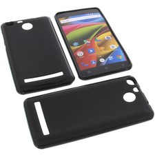 Custodia per Archos 55b Cobalt Lite Cellulare Protettiva TPU Gomma Nera