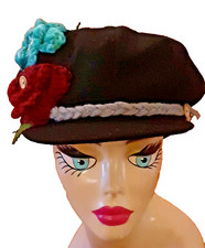 Upcycled recycled cappello con
