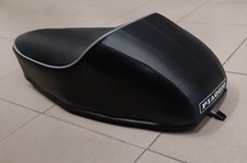 Sella Vespa 50 Special con gobba monoposto pelle nero tipo originale Piaggio 