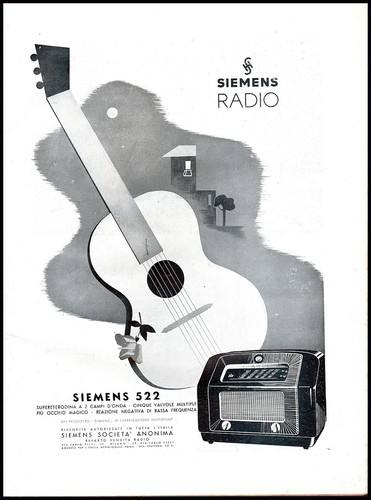Pubblicita 1942 radio siemens - pubblicita',