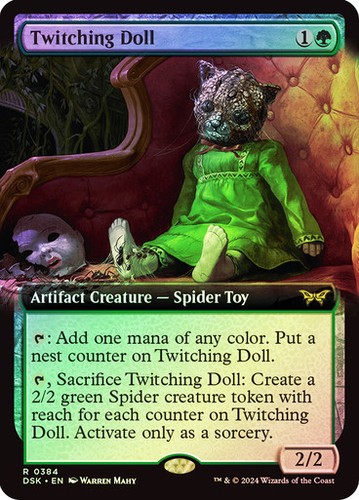 Mtg twitching doll extended - doll,