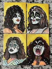 KISS CARD - ACEO - Schizzo