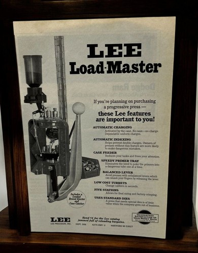 Lee precision load master - lee,