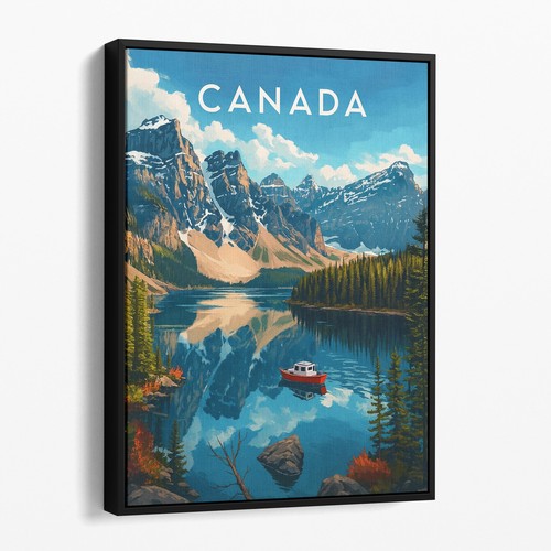 Poster canada vintage - poster, viaggio