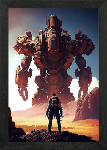 Poster arte parete - da, con