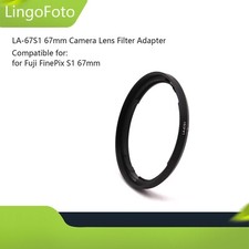 Adattatore filtro obiettivo fotocamera LA-67S1 67mm per Fujifilm Finepix S1 LA67S1
