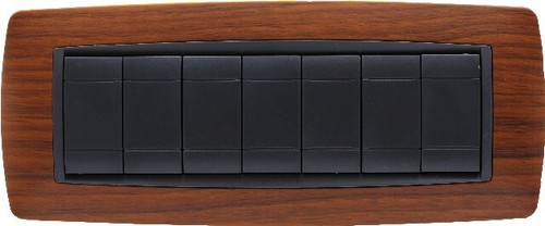 Placca bombè legno radica 506 - placca,