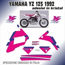YAMAHA yz 125 1992 grafiche in
