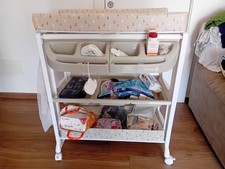 Fasciatoio Neonato con Vaschetta Bagnetto 