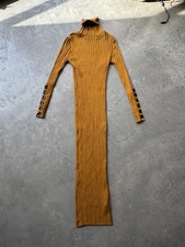 Abito Zara in maglia marrone