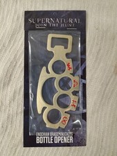 Apribottiglie nocche in ottone Enochiano soprannaturale NUOVO NUOVO CON SCATOLA