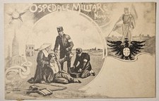 CARTOLINA MILITARE - SANITA'