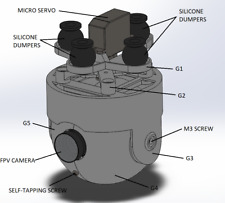DRONE FPV 2 ASSI Telecamera