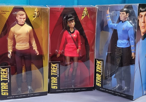 Barbie star trek - star, 50°