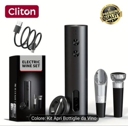 Kit cavatappi elettrico - kit,