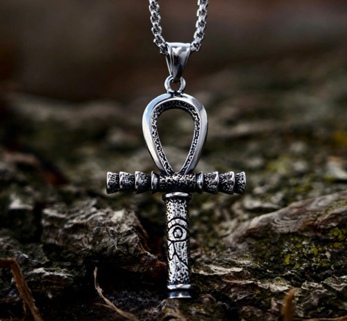 Collana uomo egiziana ankh - collana,