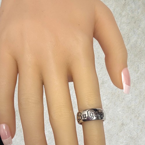 Anello bulgari argento - anello,