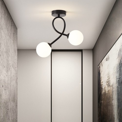 Plafoniera casa nera camera - , da