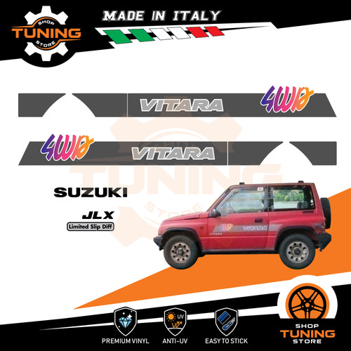 Kit adesivi auto suzuki - adesivi,