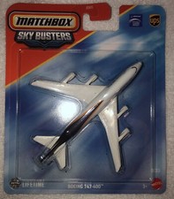 Matchbox Sky Busters Boeing 747-400 UPS WORLDWIDE SERVICES WHITE/BROWN/ORANGE