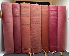 Libri Antichi Guida d'Italia Touring Club Italiano 7 volumi anni '20 Bertarelli