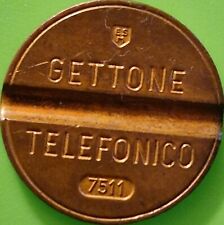 GETTONE TELEFONICO ESM 7511  - EMILIO SENESI MEDAGLIE -RARO ANNO 1975