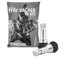 100x Valvole Cromate TR413 -
