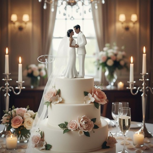 Cake topper sposi - topper, design