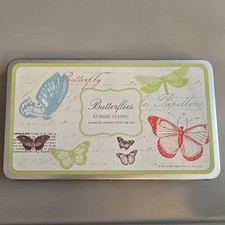 Set timbri gomma farfalle