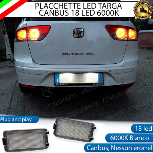 Placchette led luci - a, targa