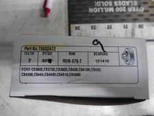 Pignone frizione tamburo/cerchio 3/8"-7T per Echo CS-3600 CS400 CS420 CS-5100 CS-4400