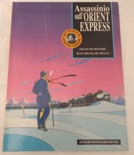 AGATHA CHRISTIE fumetti ASSASSINIO SULL'ORIENT EXPRESS CARTONATO MONDADORI 1995