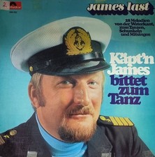 JAMES LAST -KÄPT'N JAMES BITTET ZUM TANZ LP 33 Giri Polydor 1975/76 Vinile Usato