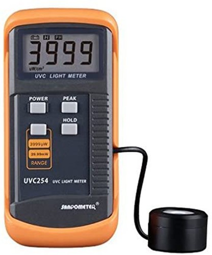 Misuratore luce uvc - misuratore, di