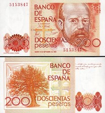 Spagna Espana 200 Pesetas
