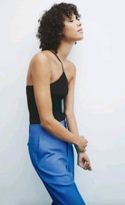 Top Nero Zara monospalla