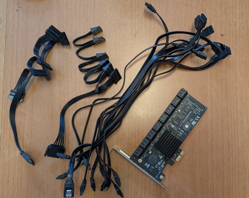 Scheda pcie sata porte - scheda,