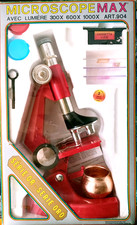 MICROSCOPIO MAX ANNI '70 CON SCATOLA ORIGINALE-G