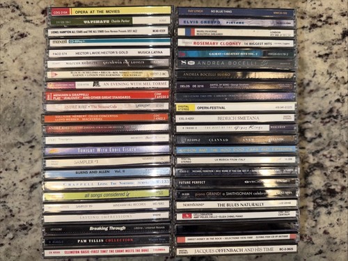 Lot music cd - of,