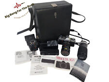 Minolta XG1 fotocamera reflex analogica Soligor 35-70 mm obiettivo F2.5 - 3.5 Hoya HMC