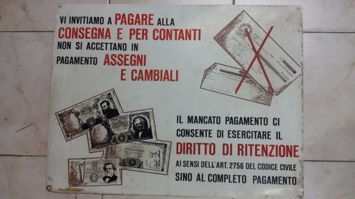 Targa tabella cartello insegna - targa,