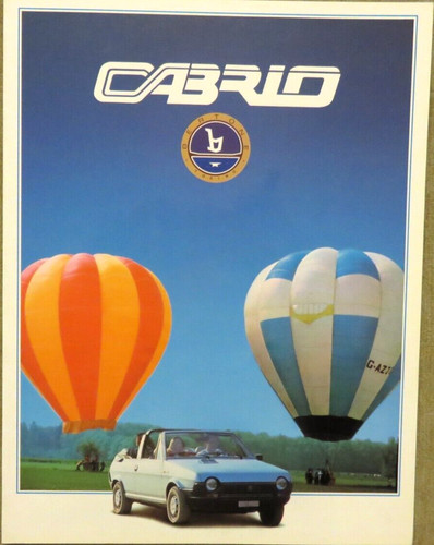 Fiat ritmo cabrio - ritmo,