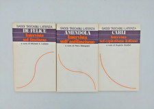 3 INTERVISTA FASCISMO De Felice ANTIFASCISMO Amendola CAPITALISMO ITALIANO Carli