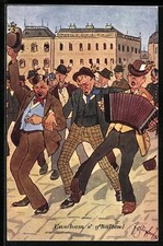 Cartolina artistica Fritz