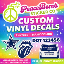 Custom Vinyl Decals for