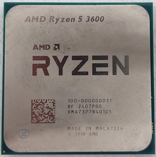 Amd ryzen 3600 cpu - 3,6, ghz